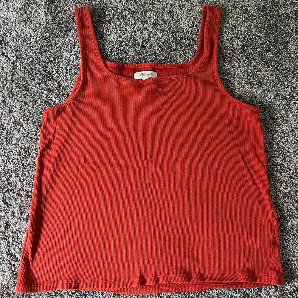 Madewell Rust Tank Top